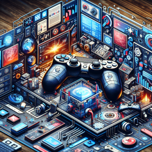 A visually appealing, high definition image that captures the essence of the digital platform called Blacktwin, highlighting its most exceptional features. This includes a prominent display of the Blacktwin logo, an illustrative dashboard filled with various engaging features, and possibly glimpses of the platform's user interface. It's important that the image conveys a sense of exclusivity and innovation, making it apparent that these are truly can’t-miss features of the platform.